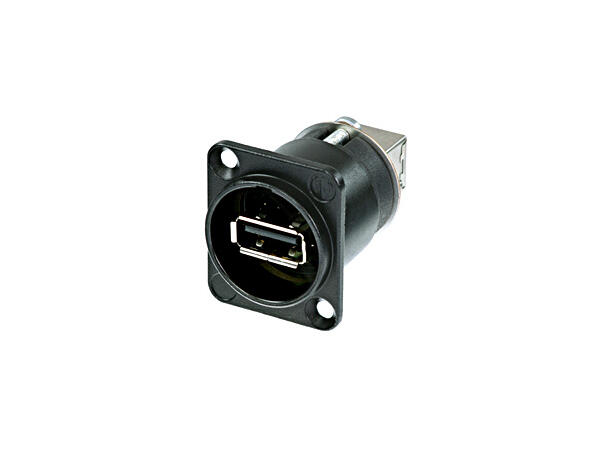 Neutrik chassi USB "D" type A-B For montering i eksempelvis SMRT bokser 