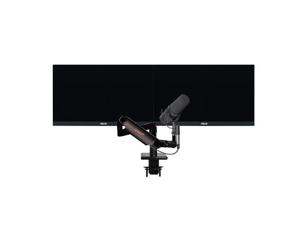 O.C.White SMS-2-ULP-13 ProBoom Gen2 Dual Monitor and Mic Boom SMS