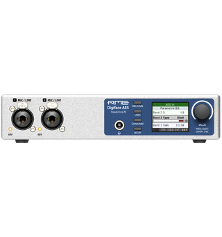 RME Digiface AES Lydkort 14i/16o - AES/SPDIF/ADAT/Analog I/O