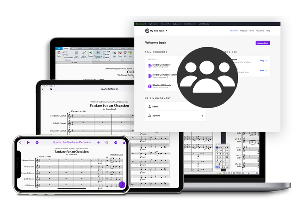 Sibelius ULTIMATE TEAM 1-års Leie EDU NY NEW LICENSE -- Education Pricing