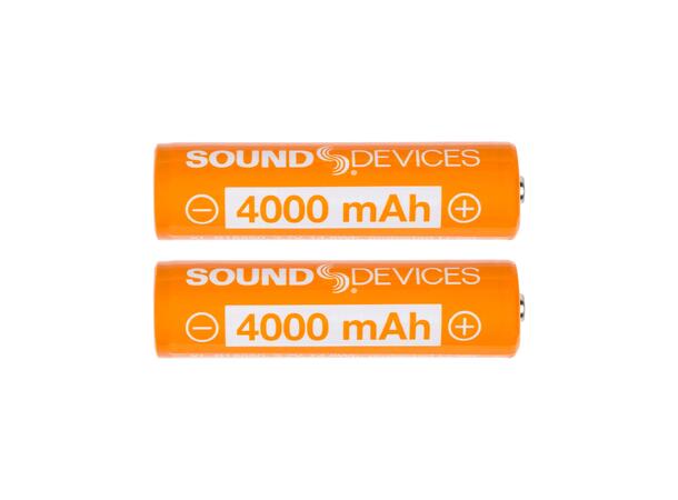 Sound Devices XL-B18650 2 x Rechargeable 3.7v 18650 