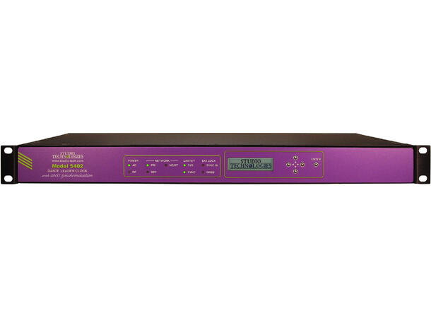 Studio Technologies Model 5402 Dante Leader Clock 