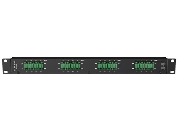 TASCAM BO-32DE breakout Box 32x Euroblock to 4x SUB-D25 