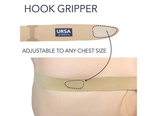 URSA CHEST Strap Mic strap with unique gripper 