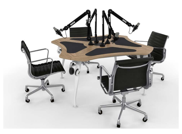 AKA Design PROVOICE V4 4 person universal table 