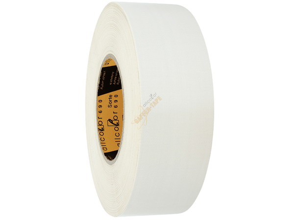 Allcolor Gaffer-Tape 690 White High quality PE-coated L: 50m, W: 50mm 