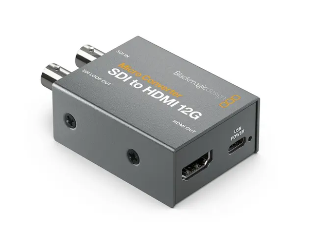 Blackmagic Micro Converter SDI to HDMI 12G 