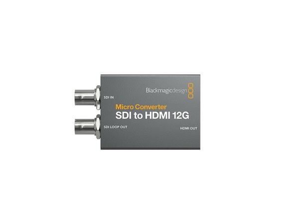 Blackmagic Micro Converter SDI to HDMI 12G 