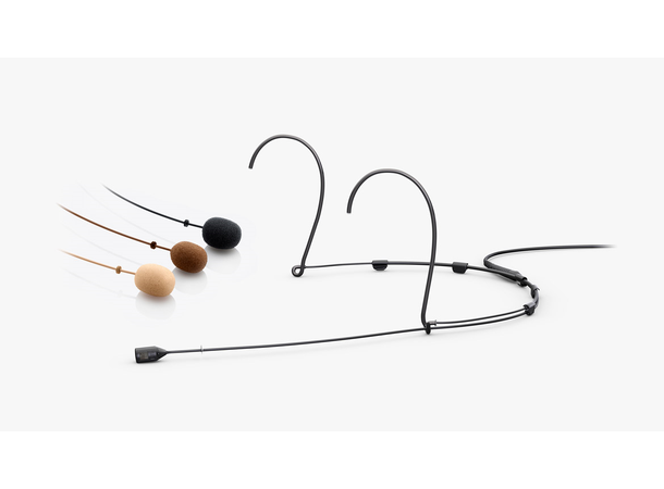 DPA 4088 CORE Directional Headset Mic Black, MicroDot 