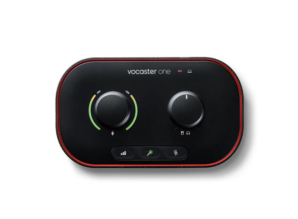 Focusrite Vocaster One USB lydkort for podcast, 1 x mik input