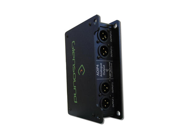 Glensound AoIP4O Dante AD konverter Analogue output x4 Dante 