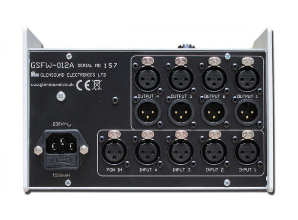 Glensound GS-FW012 Four Channel 4 Wire Box 
