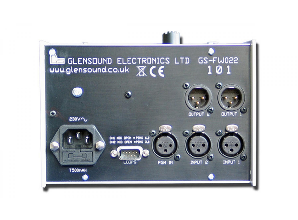 Glensound GS-FW022 Twin 4 Wire desktop with PGM in 