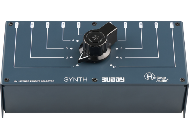 Heritage Audio Synth Buddy 10-1 Stereo Passive Selector 