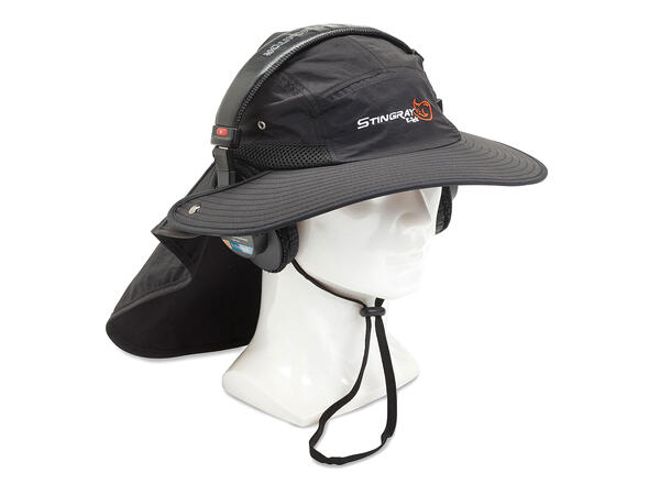 K-Tek KSH2 Stingray SunHat BLACK Sun-protection (head and neck)