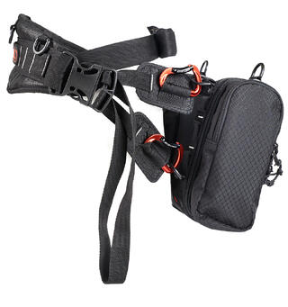 K-Tek KSJRWBX Stingray Junior X Bag and Waist Belt Orange Bundle