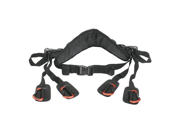 K-Tek KSJRWBX Stingray Junior X Bag and Waist Belt Orange Bundle 