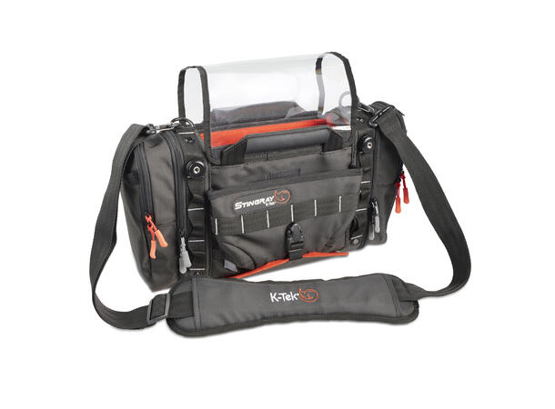 K-Tek KSJRWBX Stingray Junior X Bag and Waist Belt Orange Bundle 