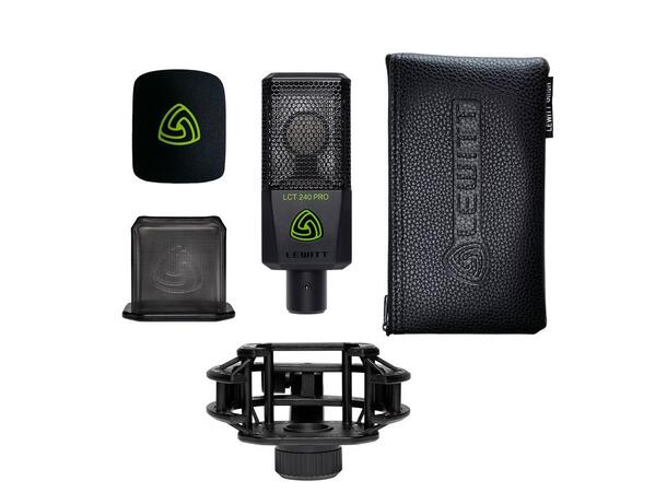 Lewitt LCT 240 PRO VOCAL SET BLACK Studio quality recordings made easy 