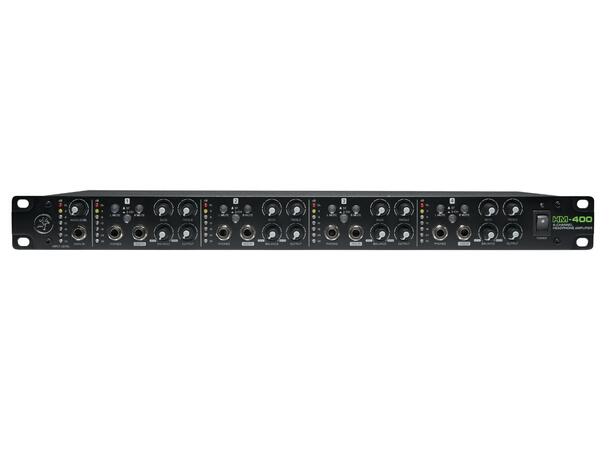 Mackie HM-400, 19", 4-kanals, hodetelefonforsterker 