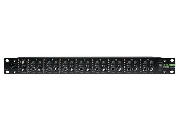 Mackie HM-800, 19", 8-kanals, hodetelefonforsterker 
