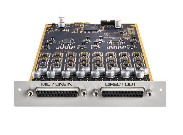 Merging card AD ADO8V3S 8 ch Mic/Line V3 Dual Line Gain A/D w/Direct Out 192kHz 