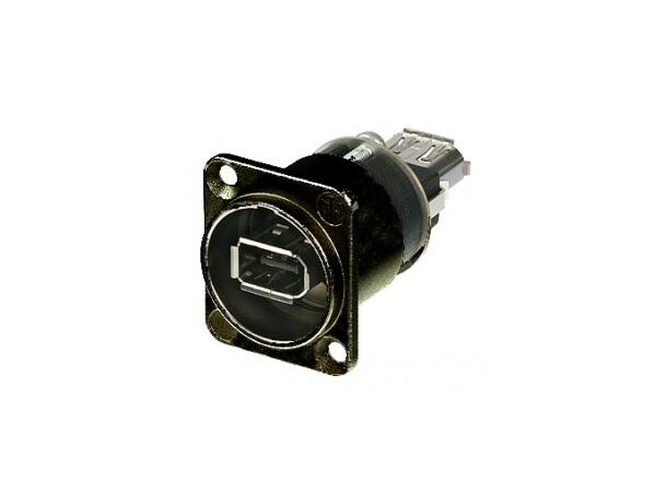 Neutrik chassi Firewire 6 IEEE For montering i eksempelvis SMRT bokser 