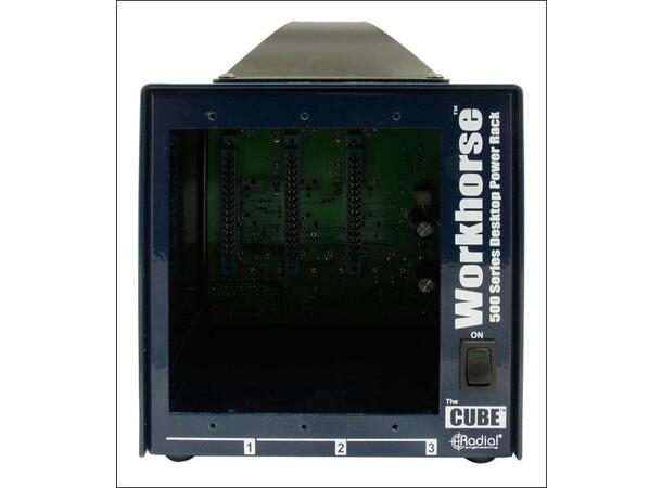 Radial The Cube rack 3 slots 500 series 500 serie Rack 