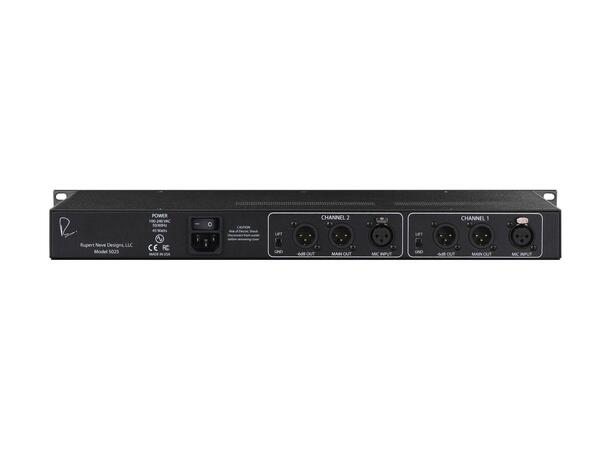 Rupert Neve 5025 Dual Shelford Mic Pre micpre, 2 ch, highpassfilter, texture 