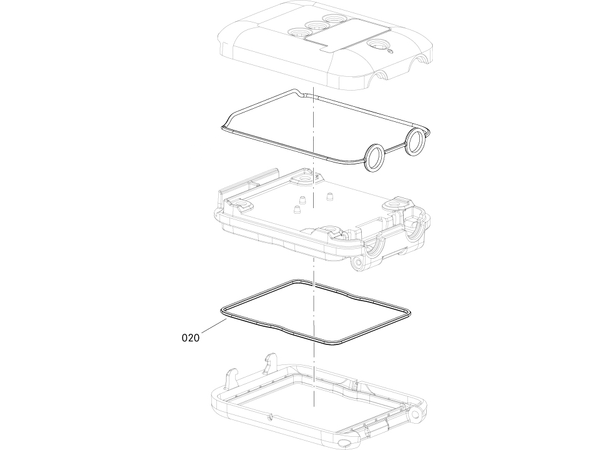 Sennheiser Seal for battery cover SK6212 SPAREPART 