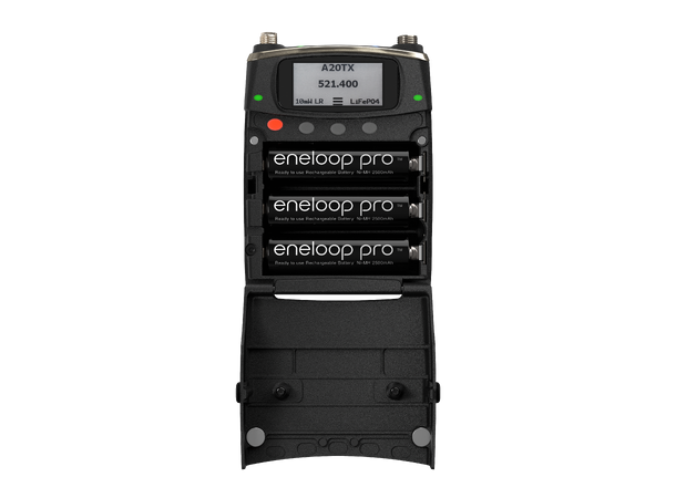 Sound Devices A20-TX Transmitter SpectraBand + VHF, GainForward, Recordin