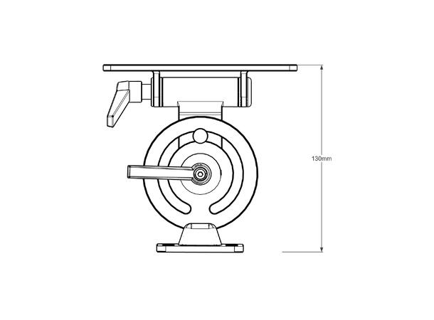 Triad-Orbit SM-UM1 stativ >11,8 kg Universal feste tak/vegg (uten brakett) 