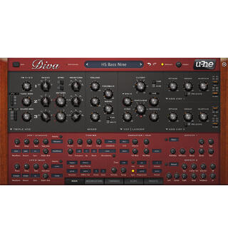 U-HE Diva Synthesizer Virtual Analogue synthesizer