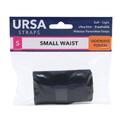 URSA SMALL Waist Sideways Pouch Black