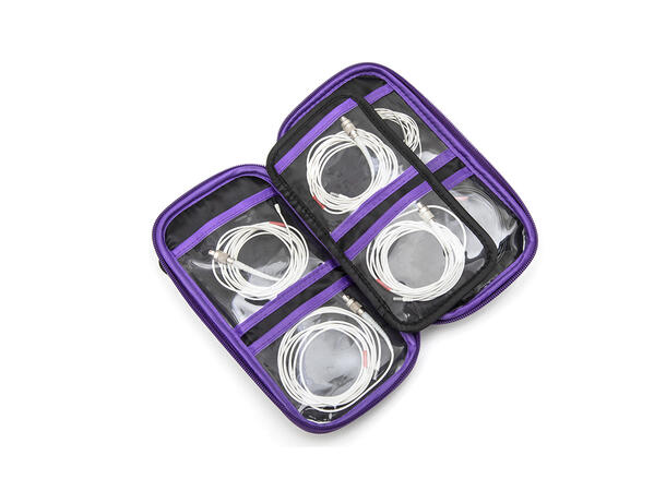 Viviana Bag Big Purple Organize and protect your lavaliers 