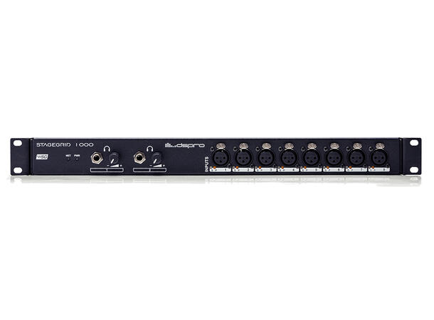 Waves Live DSPRO StageGrid 1000 SoundGrid i/o rack, 8 inn, 4 ut, 1 AES 
