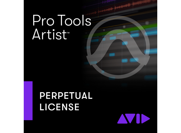 AVID Pro Tools ARTIST Perpetual NEW Ny lisens med 1 års oppgraderinger 