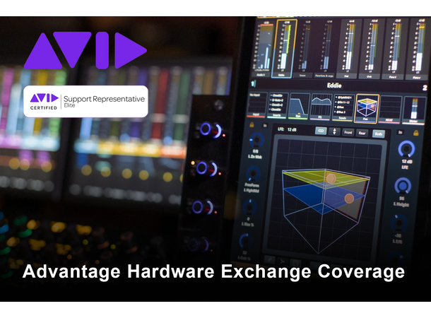 AVID S4-8 System Advantage Renewal HW/SW Coverage Renewal-ExpertPlus-1 år 