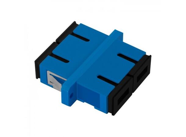 Adapter fiber SC-SC Duplex singelmode Fiberadapter SC-SC SM keramisk 