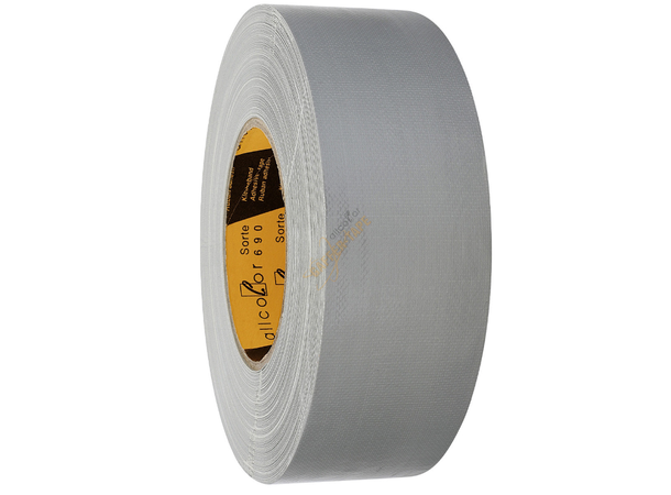 Allcolor Gaffer-Tape 690 Silver High quality PE-coated L: 50m, W: 50mm 
