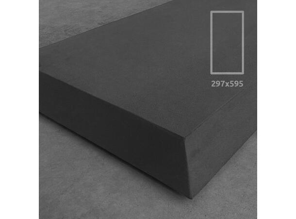 Artnovion Flat Tox Dimi S Absorb. Grå/a Anthracite grå, Pakke 6 stk - 60x30x6 cm