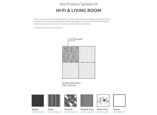 Artnovion Mini Product Sample Kit *** Hi-Fi & Living Room 1.0