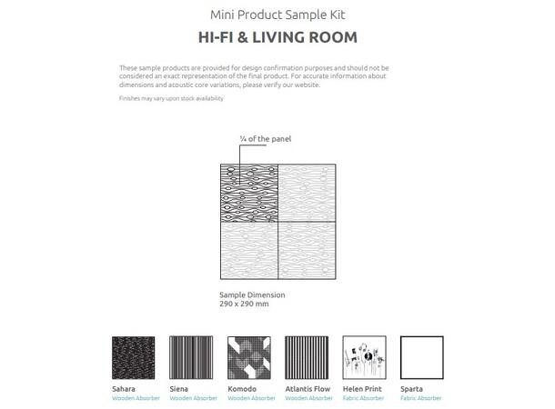 Artnovion Mini Product Sample Kit *** Hi-Fi & Living Room 1.0 