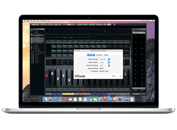 Audinate DVS (Single) Virtual Soundcard Single maschine License Token Dante 