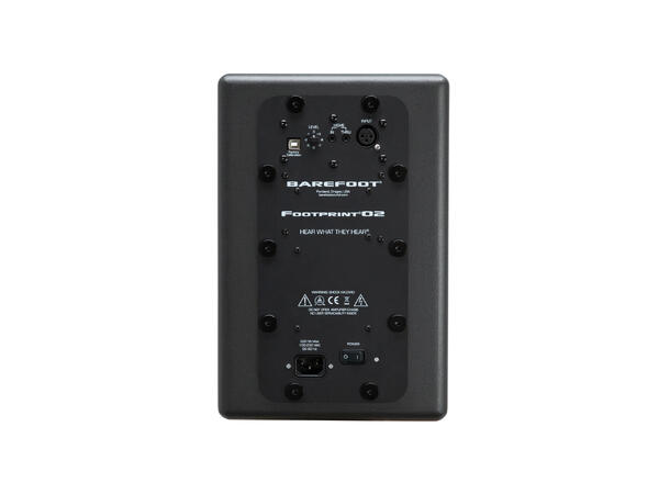 Barefoot Footprint02 Studiomonitor 3-way active monitor 42Hz–45kHz (±1dB) 