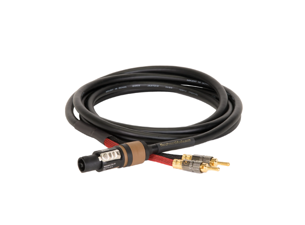 Benchmark Speaker Cab. NL2 - Banana  6ft Canare cable 2-pole to banana Starquad 