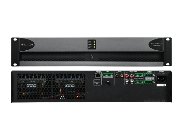 Blaze Audio PowerZone Connect 2004 EU 4x500W @ 2-4 4x250W @ 8 2x1000W 