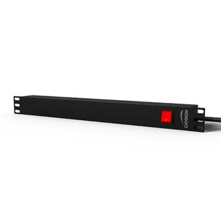 Caymon PSR119GS Str&#248;mskinne 19&quot; m/bryter Innvendig - Schuko x9 (German sockets)