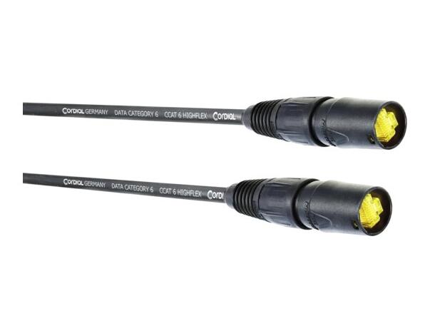Cordial CAT6  kabel ETHERCON M-M 30m PEAK, fleksibel med flettet skjerm CSE 