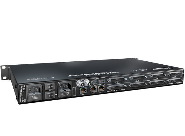 Direct Out ANDIAMO 32 kanaler ADDA 18dBU 18 dBu, ADDA,MADI SFP, IP-opsjoner 